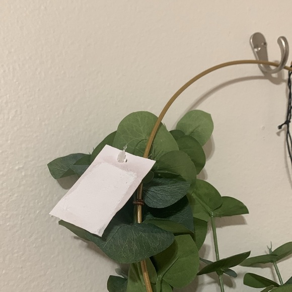 Eucalyptus Succulents Wire Wreath New - Picture 5 of 6